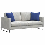 Vidaxl sofa kussens 2 stuks politieblauw 45 x 45 cm cordstof - afbeelding 3