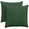 Vidaxl sofa kussens 2 stuks donkergroen 45 x 45 cm cordstof