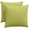 Vidaxl sofa kussens 2 pcs lichtgroen 50 x 50 cm stof