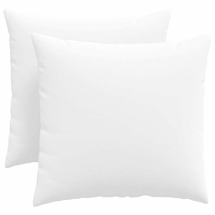 Vidaxl sofa kussens 2 st stof wit 50 x 50 cm