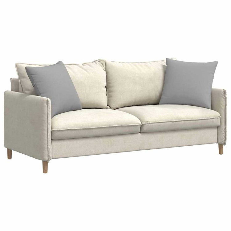 Vidaxl sofa kussens 2 pcs wolkengrijs 50 x 50 cm stof