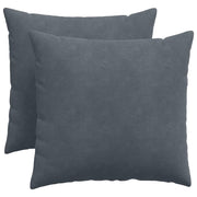 Vidaxl sofa kussens 2 stuks donkergrijs 50 x 50 cm cordstof - afbeelding 2