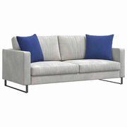 Vidaxl sofa kussens 2 stuks politieblauw 50 x 50 cm cordstof - afbeelding 3