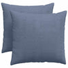 Vidaxl sofa kussens 2 stuks blauw 50 x 50 cm cordstof