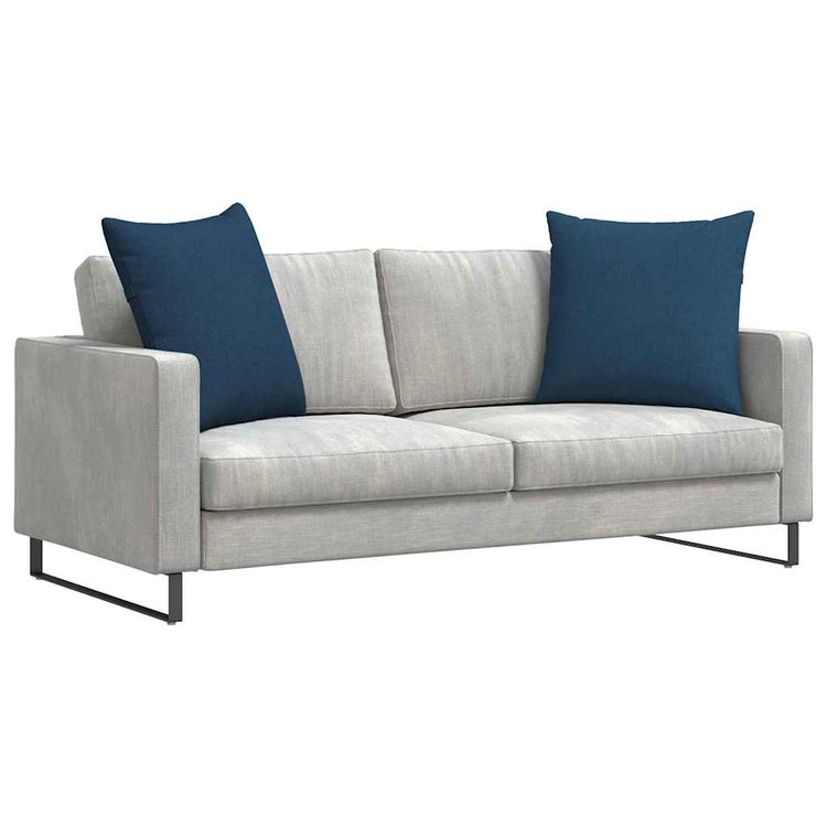 Vidaxl sofa kussens 2 st stof blauw 60 x 60 cm