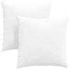 Vidaxl sofa kussens 2 pcs wit 60 x 60 cm stof