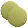 Vidaxl zitkussens 2 pcs lichtgroen ø30 x 13 cm stof