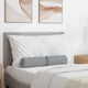 Vidaxl bolster kussens 2 st stof lichtgrijs ø 15 x 40 cm