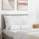 Vidaxl bolster kussens 2 st stof wit ø 15 x 40 cm