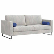Vidaxl bolster kussens 2 stuks politieblauw ø 15 x 40 cm cordstof - afbeelding 3