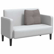 Vidaxl rugkussen taupe 60 x 24 x 50 cm stof - afbeelding 3