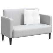 Vidaxl rugkussen wit 60 x 24 x 50 cm stof - afbeelding 3
