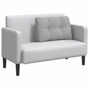 Vidaxl rugkussen wolkengrijs 80 x 24 x 50 cm stof - afbeelding 3