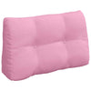 Vidaxl rugkussen roze 80 x 24 x 50 cm stof