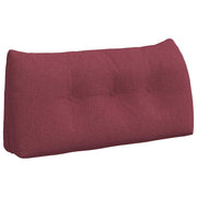 Vidaxl rugkussen wijnrood 100 x 24 x 50 cm stof - afbeelding 2