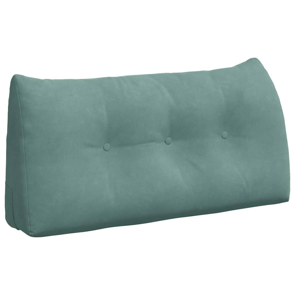 Vidaxl rugkussen zeegroen 100 x 24 x 50 cm fluweel