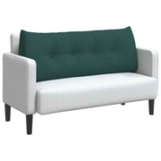 Vidaxl rugkussen donkergroen 120 x 24 x 50 cm stof - afbeelding 3