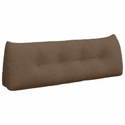 Vidaxl rugkussen bruin 140 x 24 x 50 cm stof - afbeelding 2