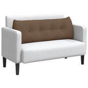 Vidaxl rugkussen bruin 140 x 24 x 50 cm stof - afbeelding 3