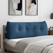 Vidaxl rugkussen blauw 140 x 24 x 50 cm stof - afbeelding 1