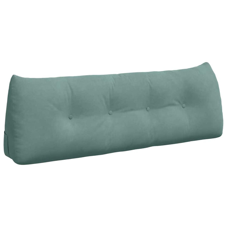 Vidaxl rugkussen zeegroen 140 x 24 x 50 cm fluweel