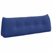 Vidaxl rugkussen politieblauw 140 x 24 x 50 cm fluweel - afbeelding 2