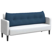 Vidaxl rugkussen blauw 160 x 24 x 50 cm stof - afbeelding 3