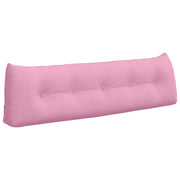 Vidaxl rugkussen roze 160 x 24 x 50 cm stof - afbeelding 2