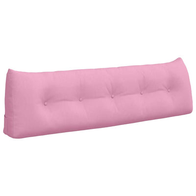 Vidaxl rugkussen roze 160 x 24 x 50 cm stof