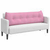Vidaxl rugkussen roze 160 x 24 x 50 cm stof