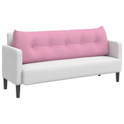 Vidaxl rugkussen roze 160 x 24 x 50 cm stof - afbeelding 3