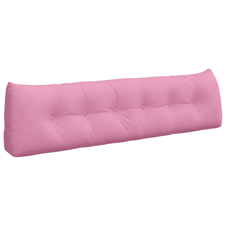 Vidaxl rugkussen roze 180 x 24 x 50 cm stof