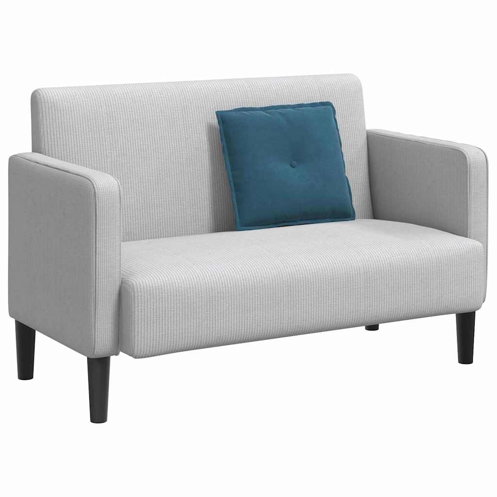 Vidaxl rugkussen blauw 50 x 45 cm cordstof