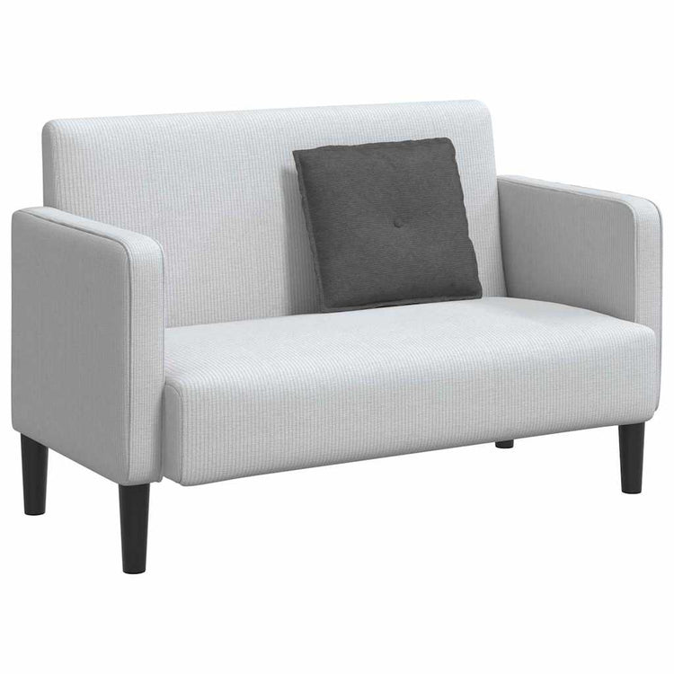Vidaxl rugkussen donkergrijs 50 x 45 cm katoen stof