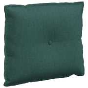 Vidaxl rugkussen donkergroen 60 x 19 x 50 cm stof - afbeelding 2