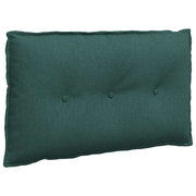 Vidaxl rugkussen donkergroen 80 x 19 x 50 cm stof - afbeelding 2