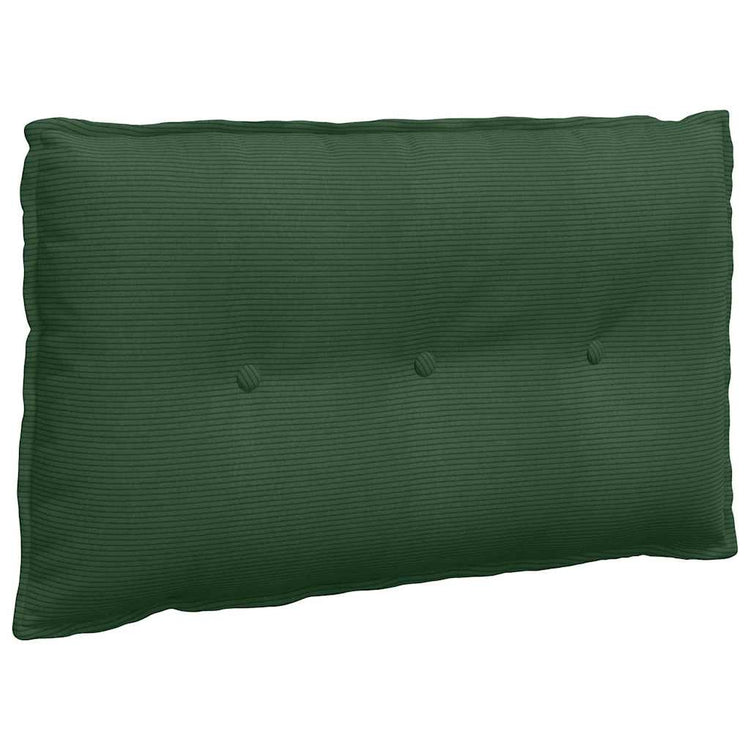 Vidaxl rugkussen jungle groen 80 x 50 cm cordstof