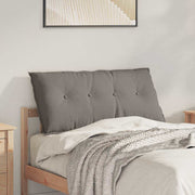Vidaxl rugkussen taupe 100 x 19 x 50 cm stof - afbeelding 1