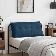 Vidaxl rugkussen blauw 100 x 19 x 50 cm stof - afbeelding 1