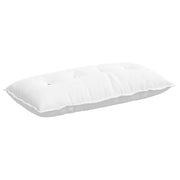 Vidaxl rugkussen wit 100 x 19 x 50 cm stof - afbeelding 2