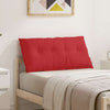 Vidaxl rugkussen rood 100 x 19 x 50 cm stof