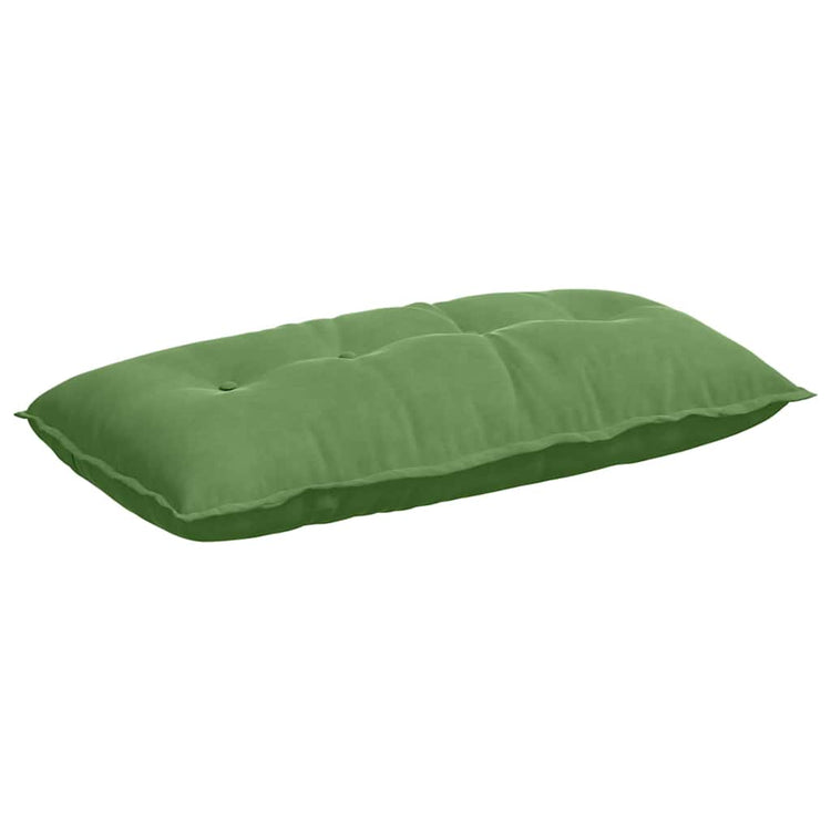 Vidaxl rugkussen lichtgroen 100 x 50 cm katoen stof