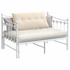Vidaxl rugkussen beige 100 x 50 cm microvezel stof