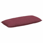 Vidaxl rugkussen wijnrood 120 x 19 x 50 cm stof - afbeelding 2