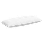 Vidaxl rugkussen wit 120 x 19 x 50 cm stof - afbeelding 2