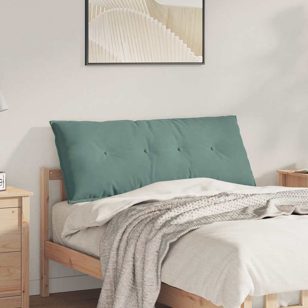 Vidaxl rugkussen zeegroen 120 x 50 cm katoen stof