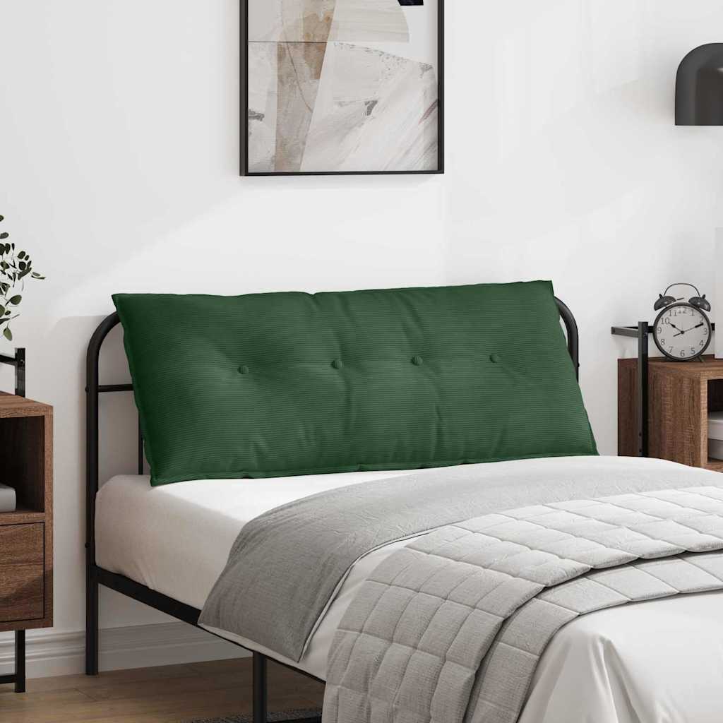 Vidaxl rugkussen jungle groen 120 x 50 cm katoen stof