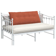 Vidaxl rugkussen rood-oranje 120 x 50 cm katoen stof - afbeelding 3