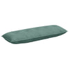 Vidaxl rugkussen zeegroen 140 x 50 cm cordstof