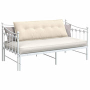 Vidaxl rugkussen crèmekleurig 140 x 50 cm katoen stof - afbeelding 3
